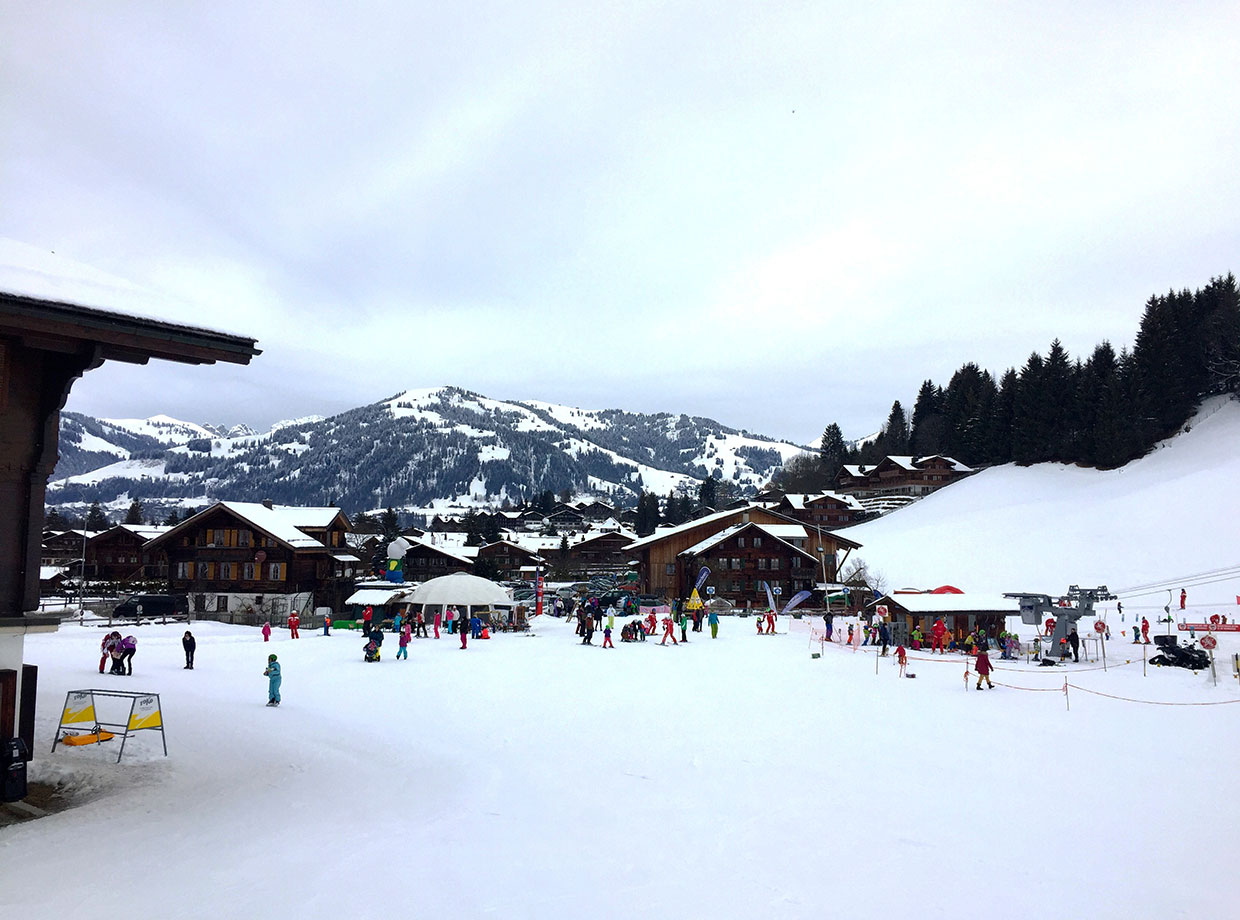 Huus Gstaad Buzzing village Gstaad and its ski slopes are nearby.