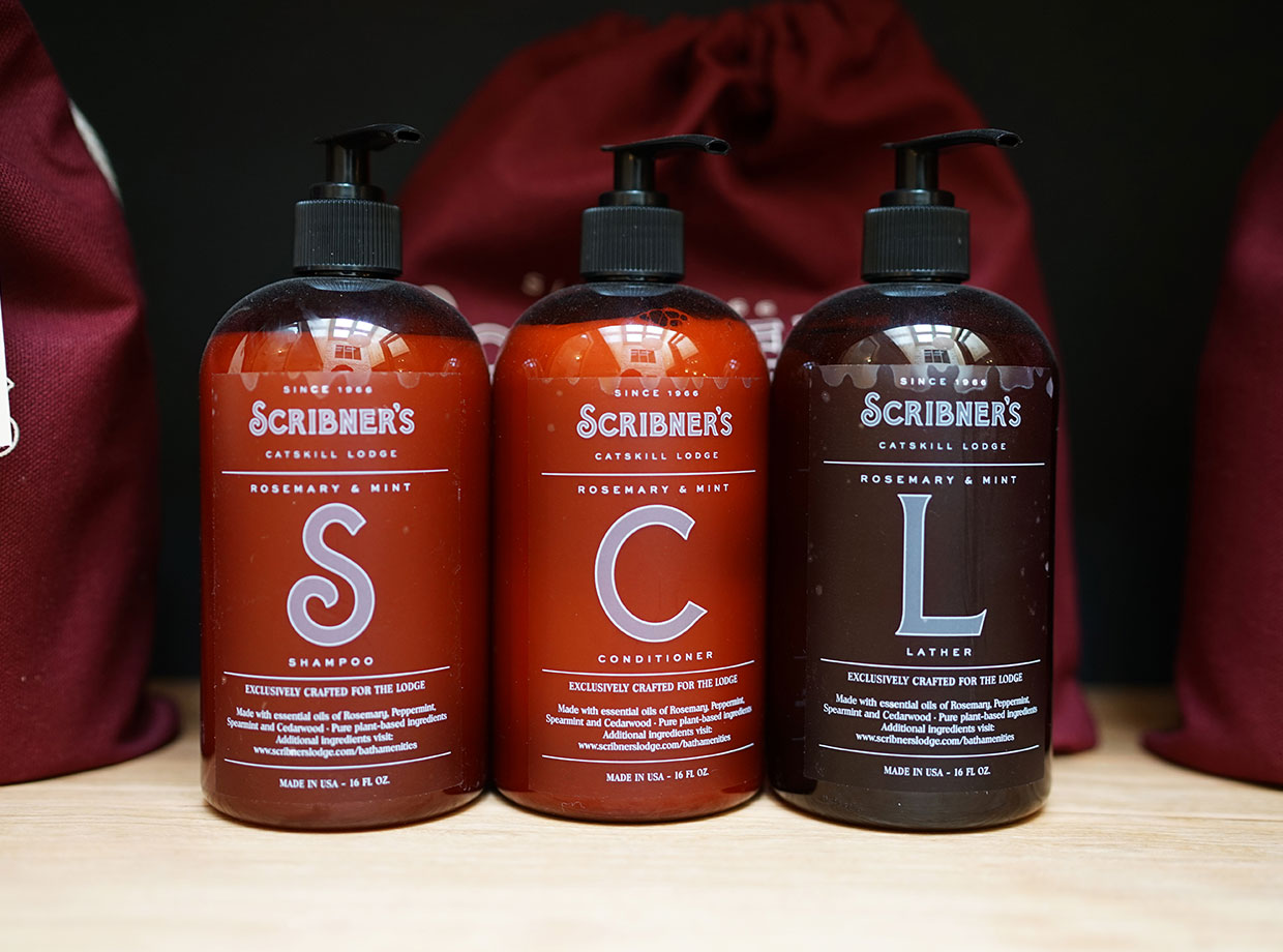 Scribner’s Catskill Lodge Scribners' custom smells.