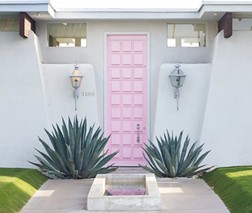 The Pink Door at 1100 Sierra Way