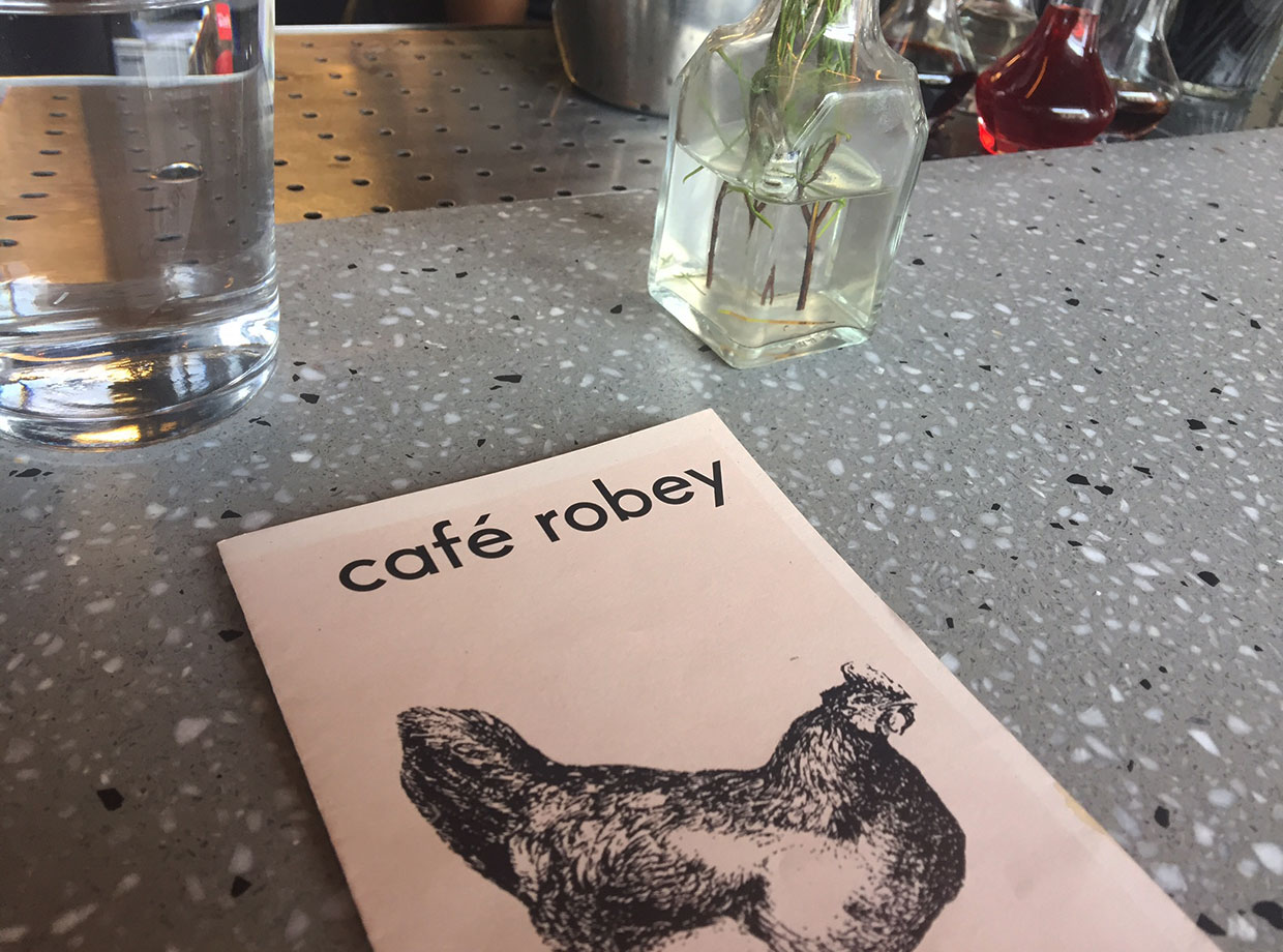The Robey Café Robey is great for breakfast, lunch, and dinner.