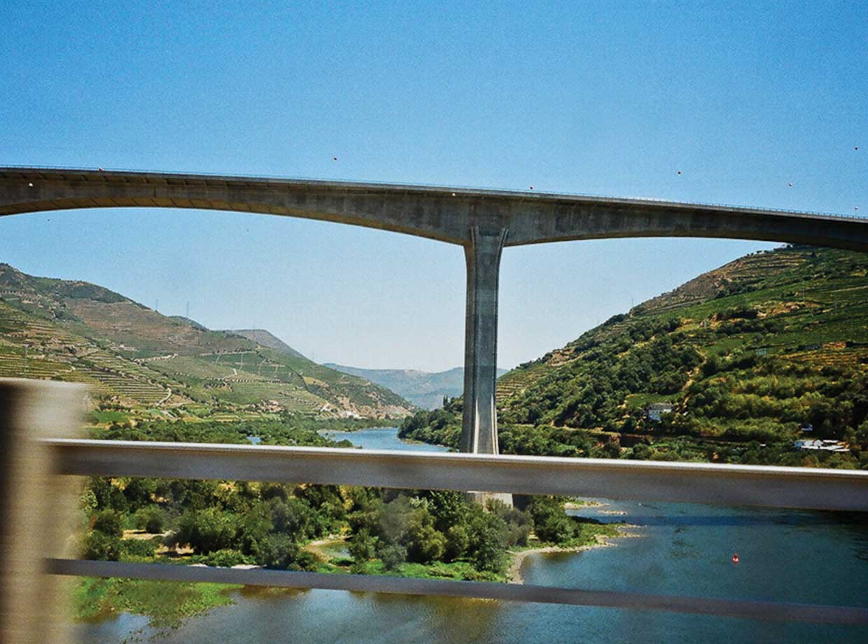 Longroiva Hotel & Thermal Spa One of many stunning views and historic bridges along the Douro River on the way to Longroiva.