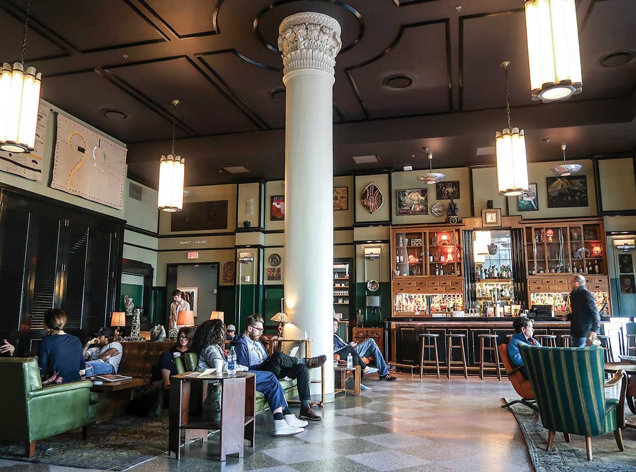 ACE Hotel New Orleans 1920’s lobby vibes