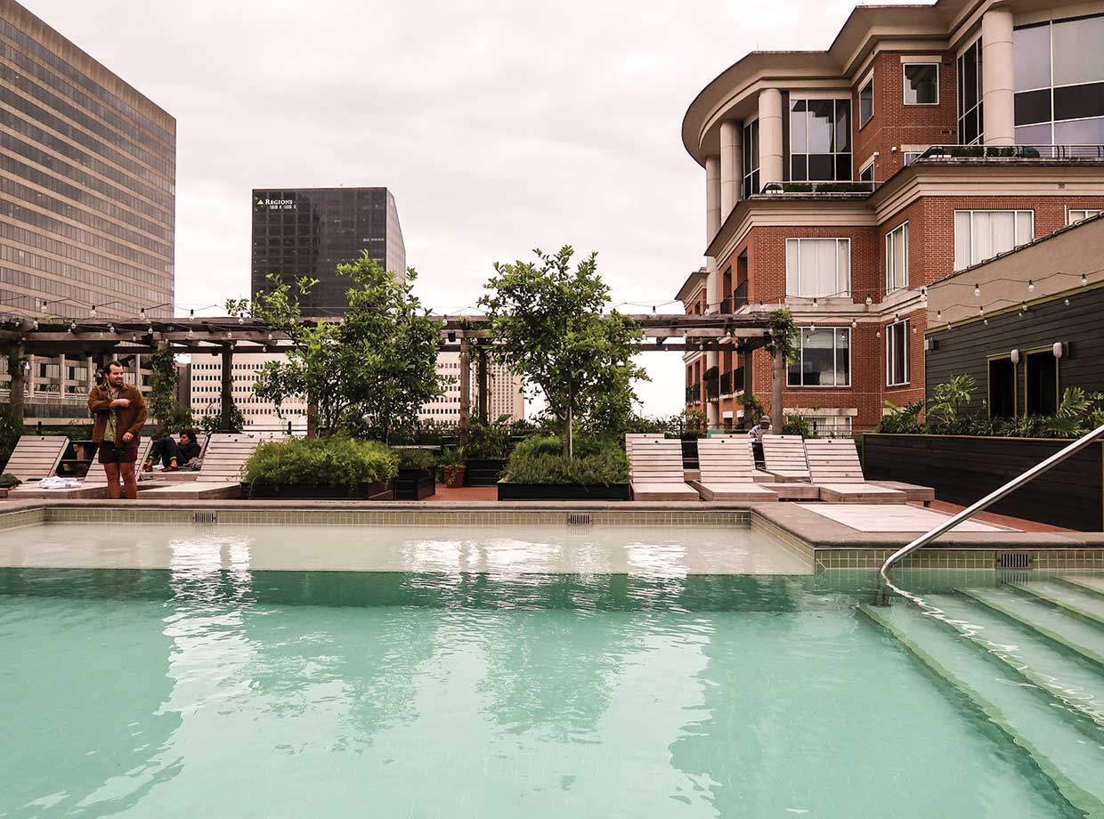 ACE Hotel New Orleans Rooftop pool at Ace Hotel