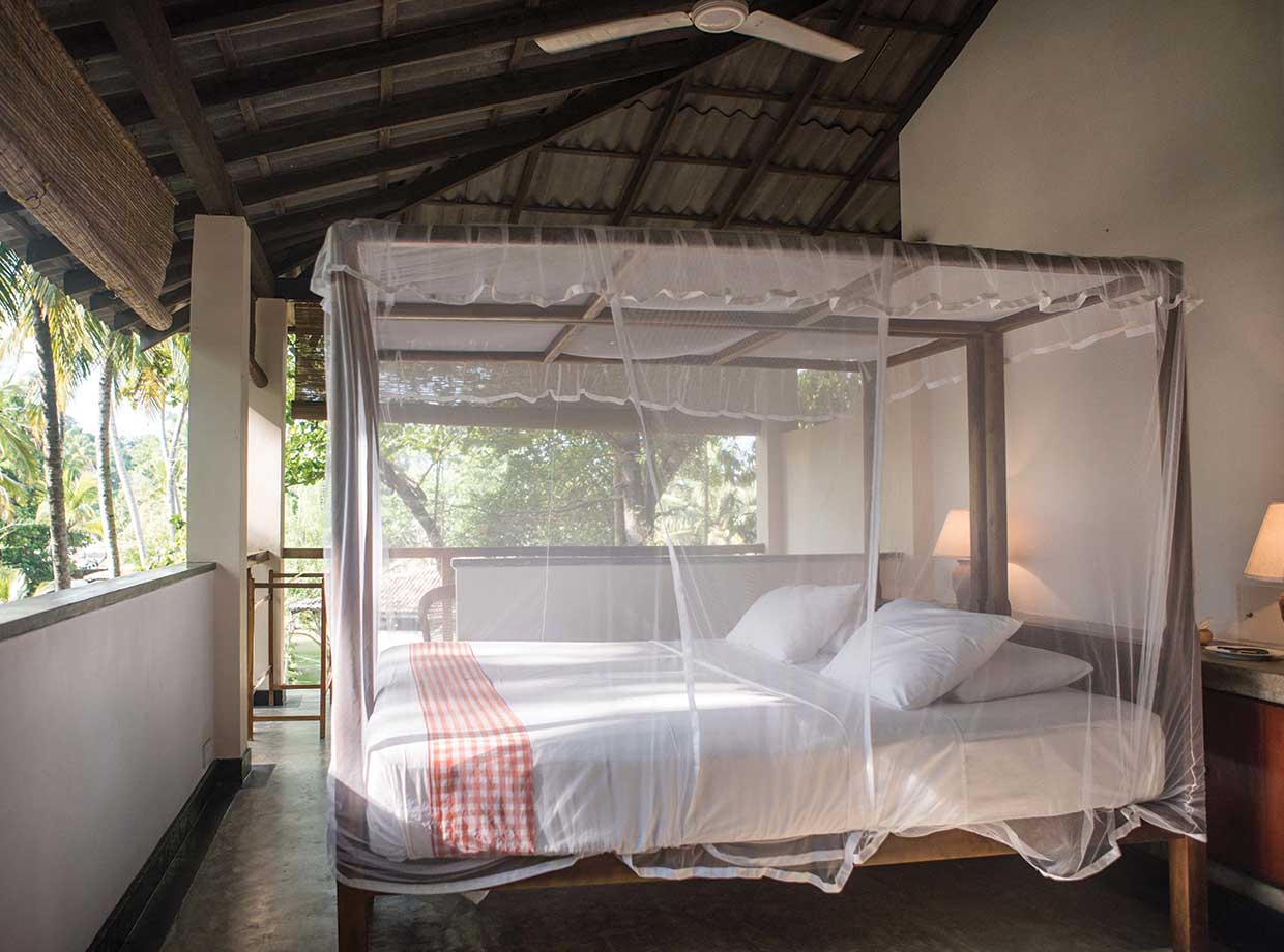 Talalla Retreat It’s open air luxury in these indoor-outdoor style bedrooms.