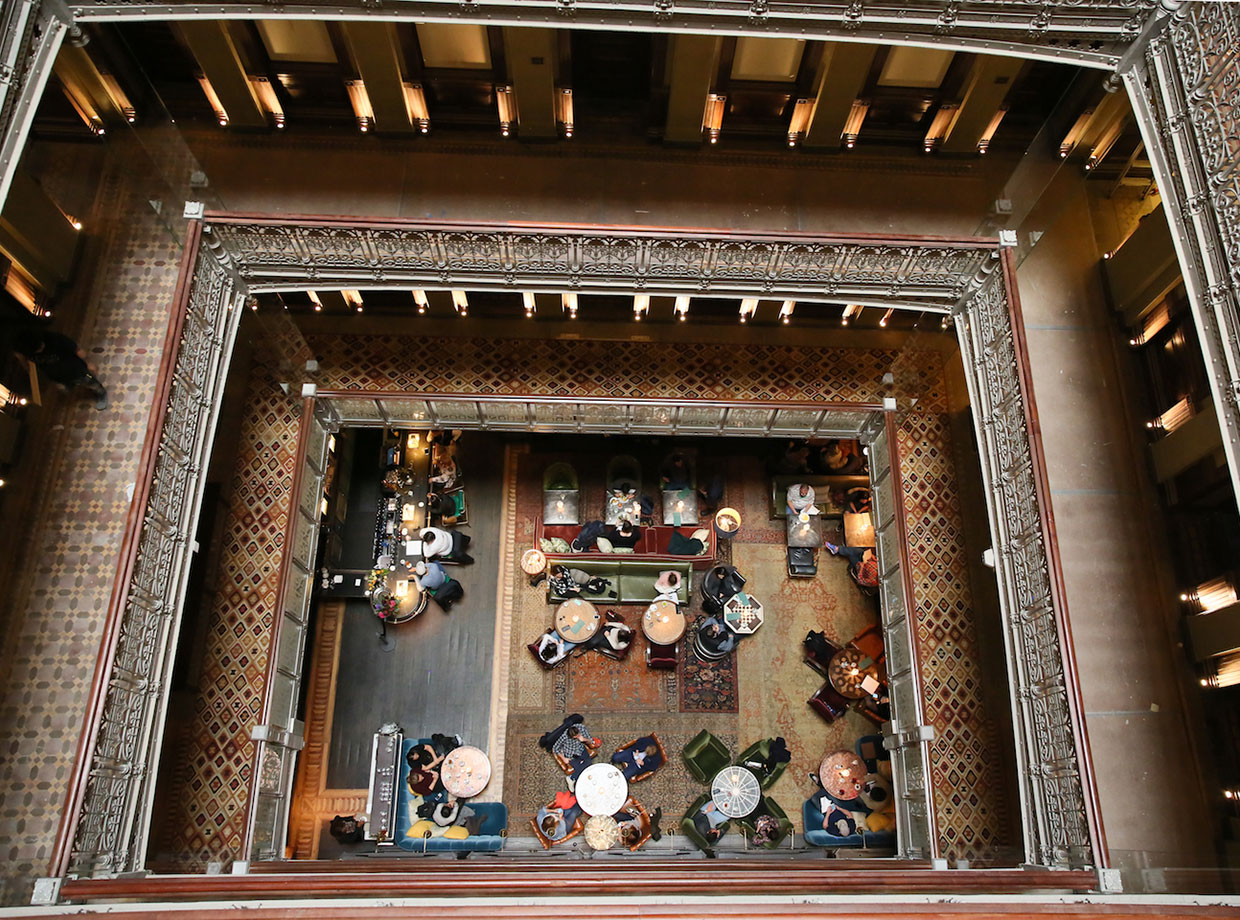 Beekman Hotel The center of activity isn’t the lobby, but the Bar Room.