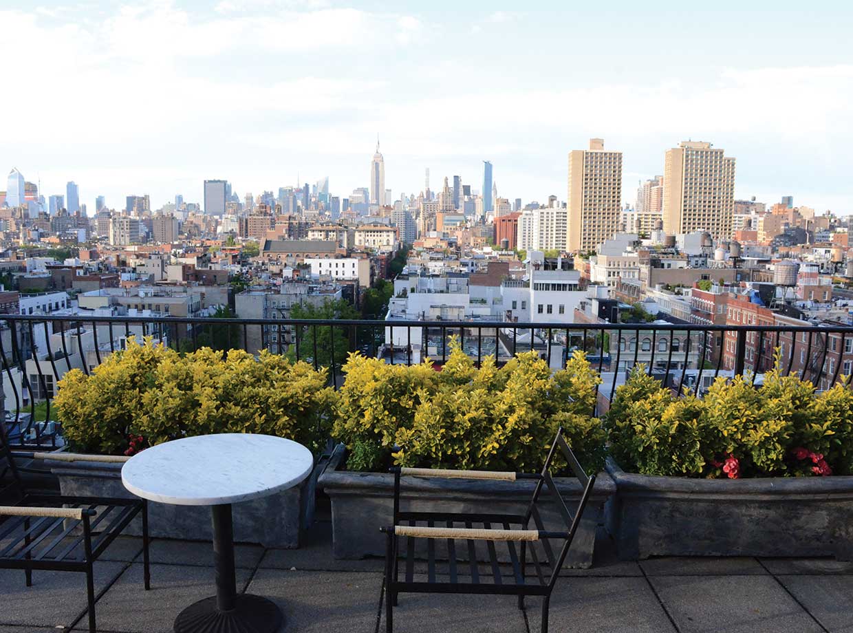 Sixty Soho Check out that view from our second floor terrace. What!