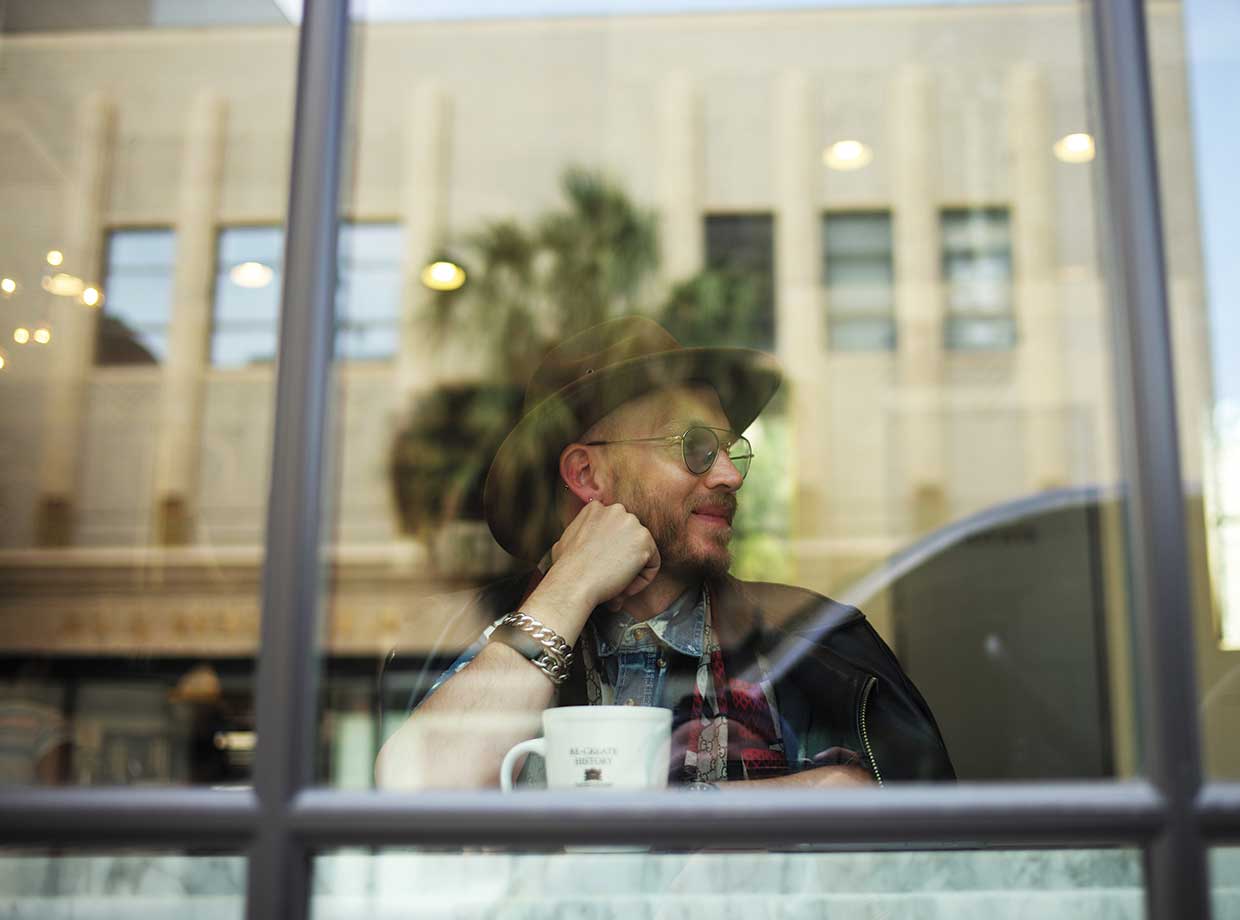 The Restoration Morning coffee with Cory at the Rise located on the ground floor of The Restoration. 