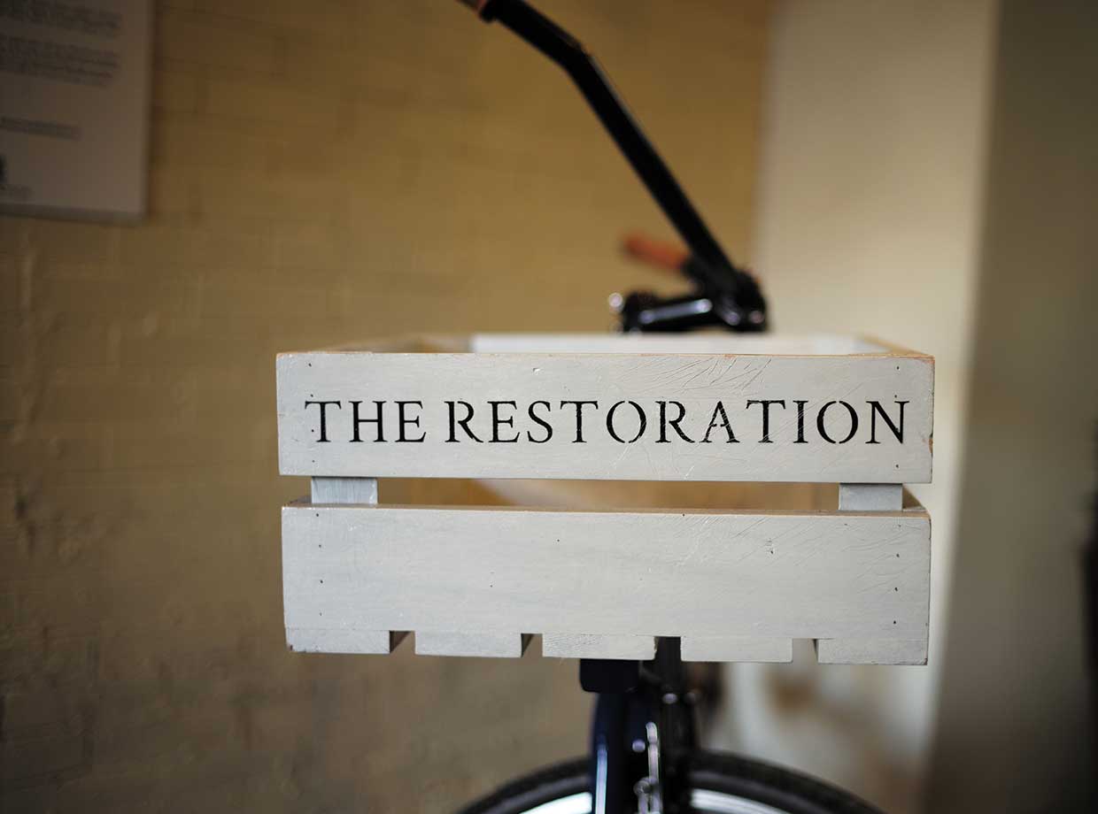 The Restoration See you soon. 