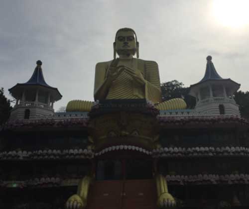 Visit the Dambulla Cave temples