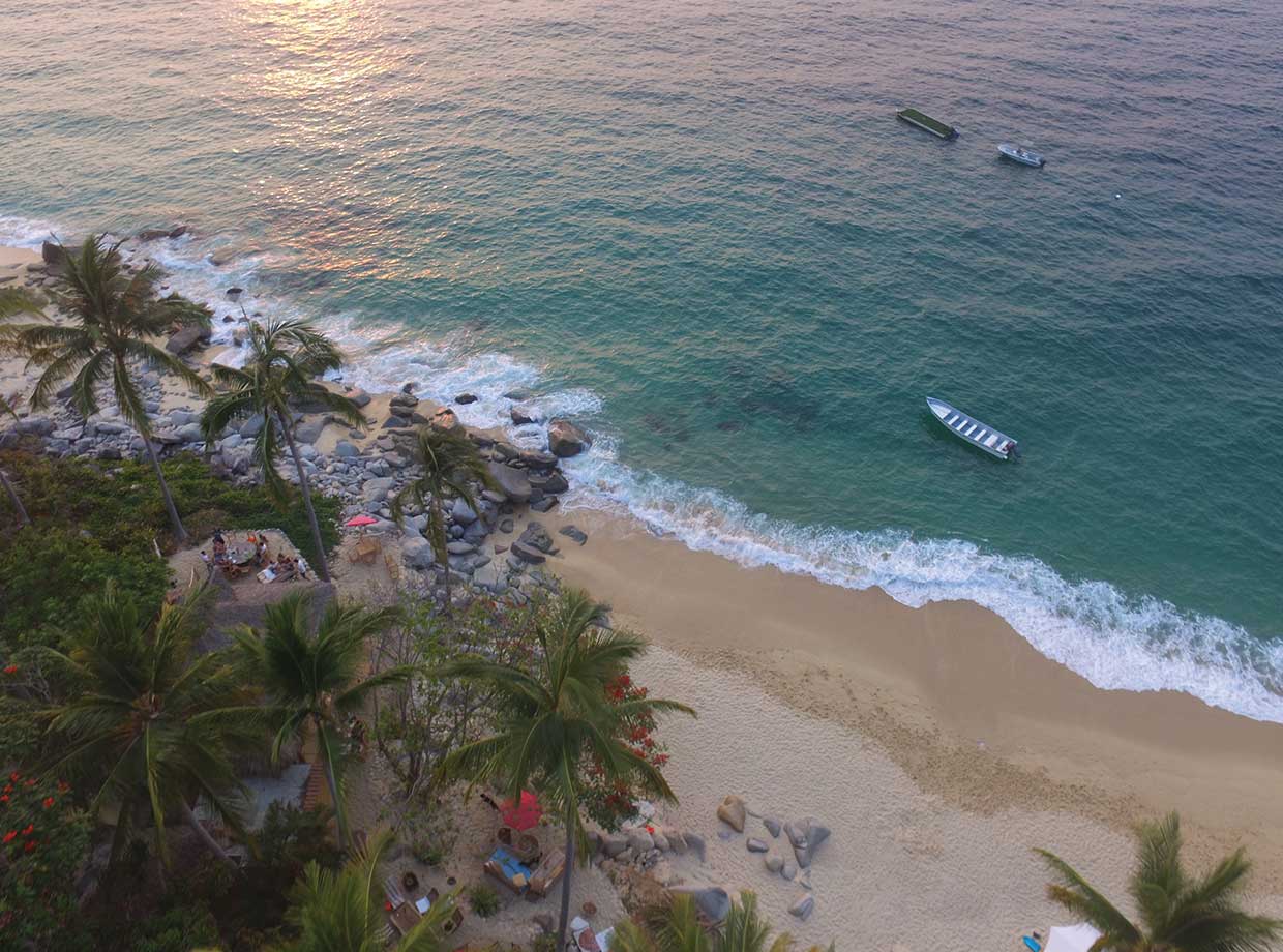 Casitas Maraika From above.