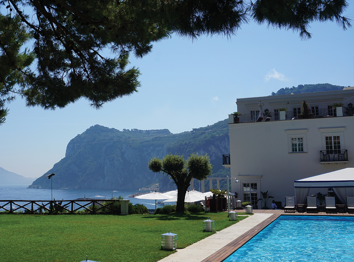 J.K. Place Capri This pool with that view...what's not to love.