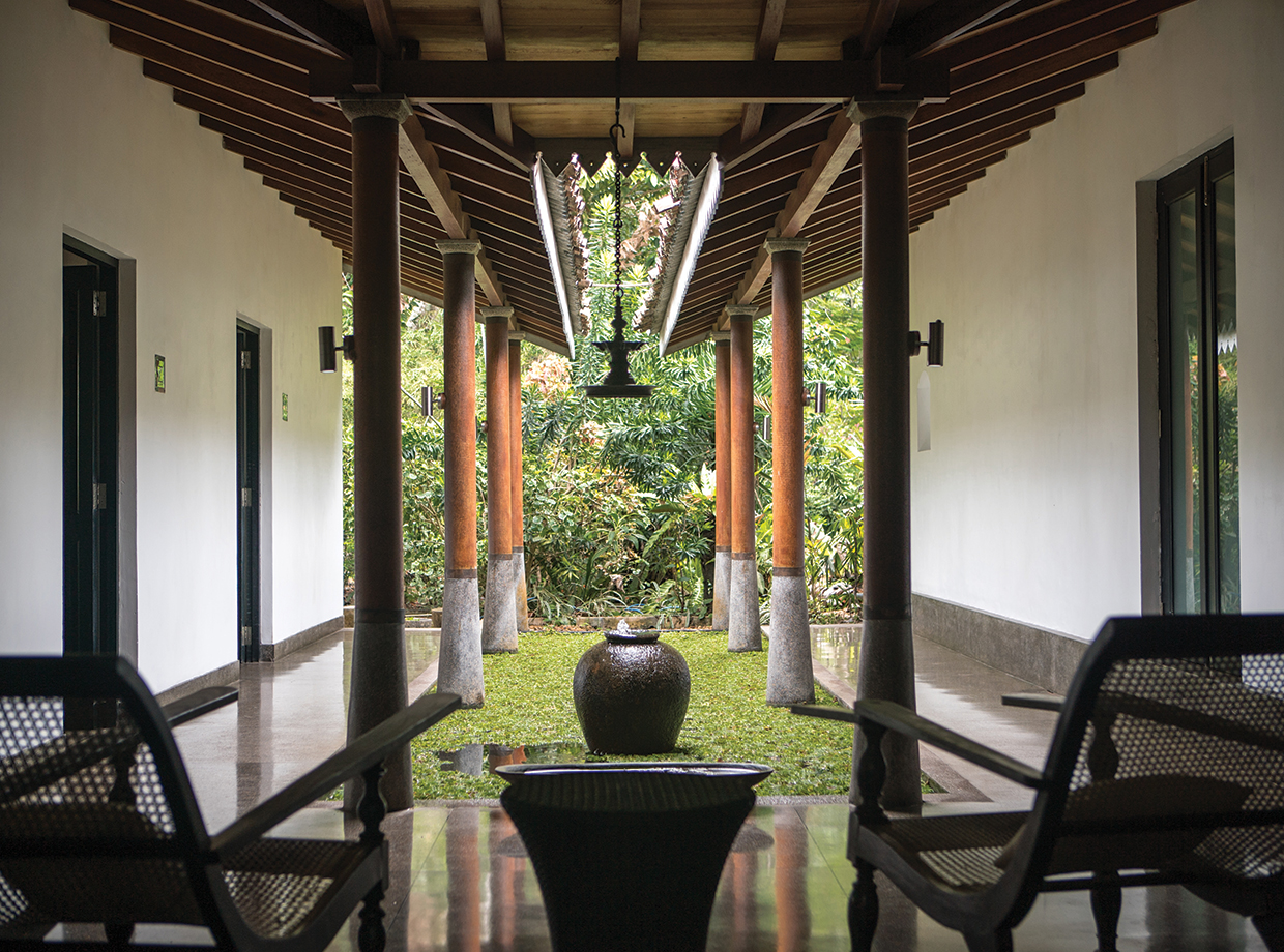 The Wallawwa Z Spa, the inhouse spa where you can relax and get pampered. 