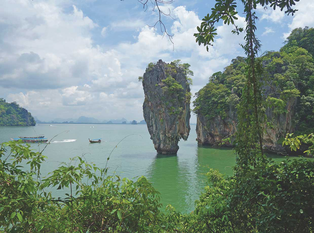 Aleenta Multiple Instagram opportunities on Nearby Phang Nga Bay.
