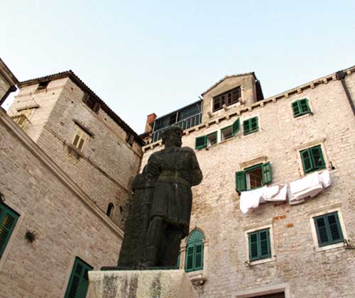 Go to Sibenik and check out the gorgeous old town