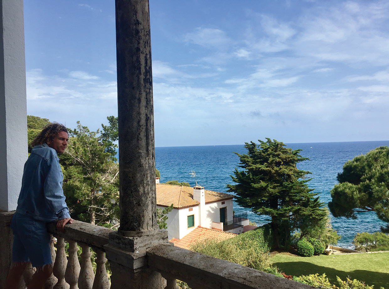 Hostal de la Gavina Bay views.