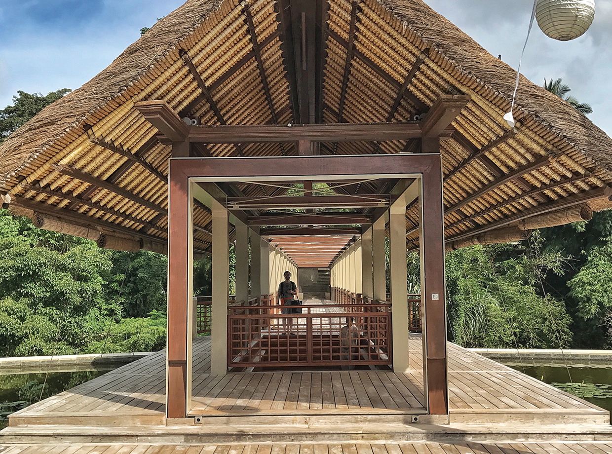 Four Seasons Resort Bali at Sayan Modern yet authentic architecture.
