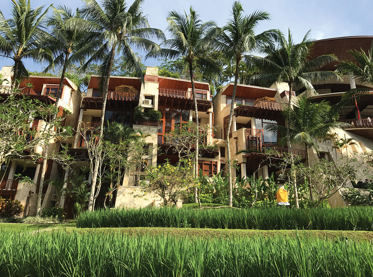 Four Seasons Resort Bali at Sayan View of the main suites.