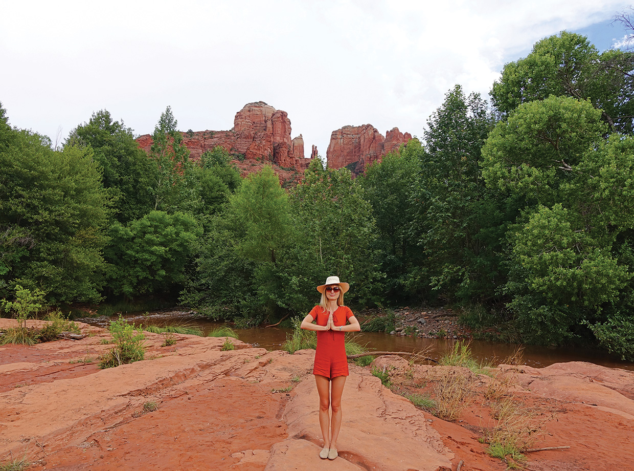 L’Auberge de Sedona I swear I didn't plan this outfit. Ok maybe I did.