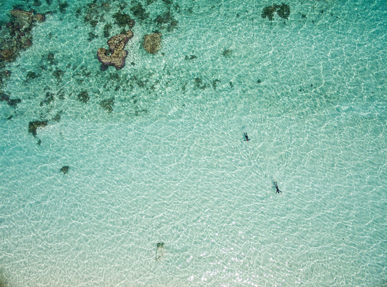 Sal Salis Turquoise Bay in Ningaloo Reef – the snorkeling capital of Australia. 