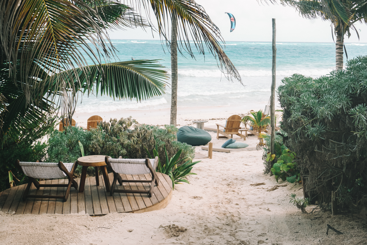 Chiringuito Lounge chair, wood chair, sling back chair, bean bag - again, you pick. 