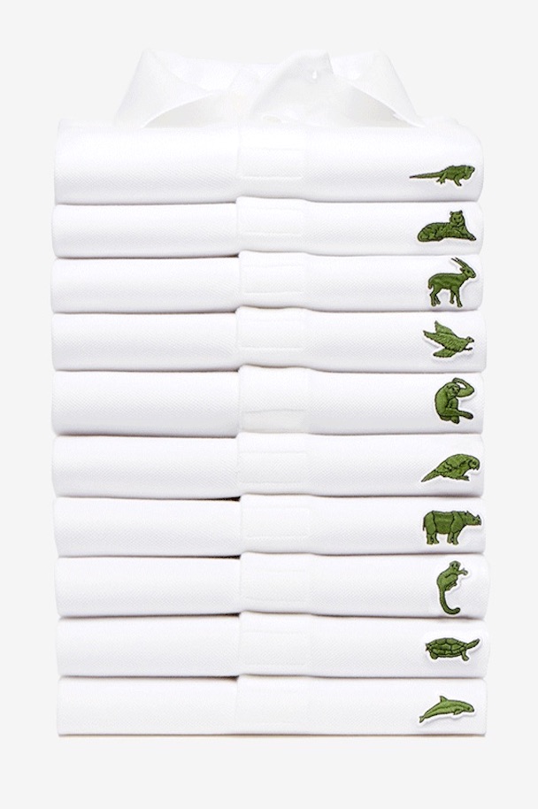 Lacoste Swaps Out its Iconic Crocodile to Support the Environment