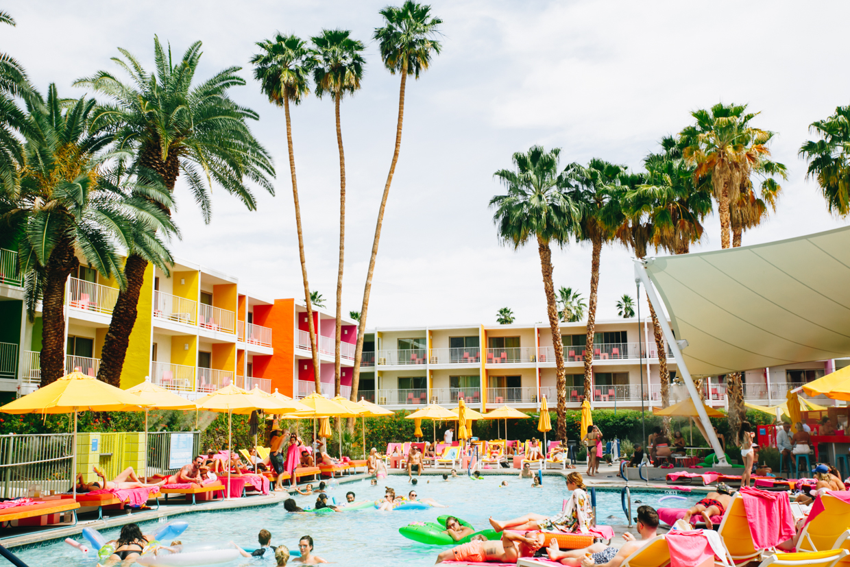 The Saguaro Palm Springs This hotel knows how to have a pool party.