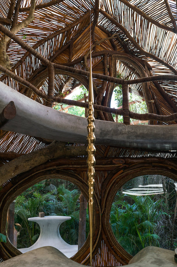 IK Lab Is A New Treehouse-Like Art Gallery In Tulum