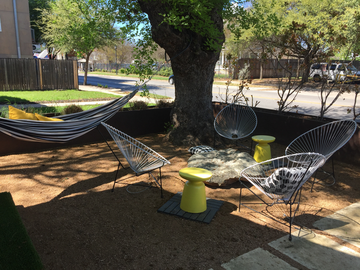 Heywood Hotel Chill in a hammock out front and people-watch. Beware: Texans are chatty. You’ll make new friends.  