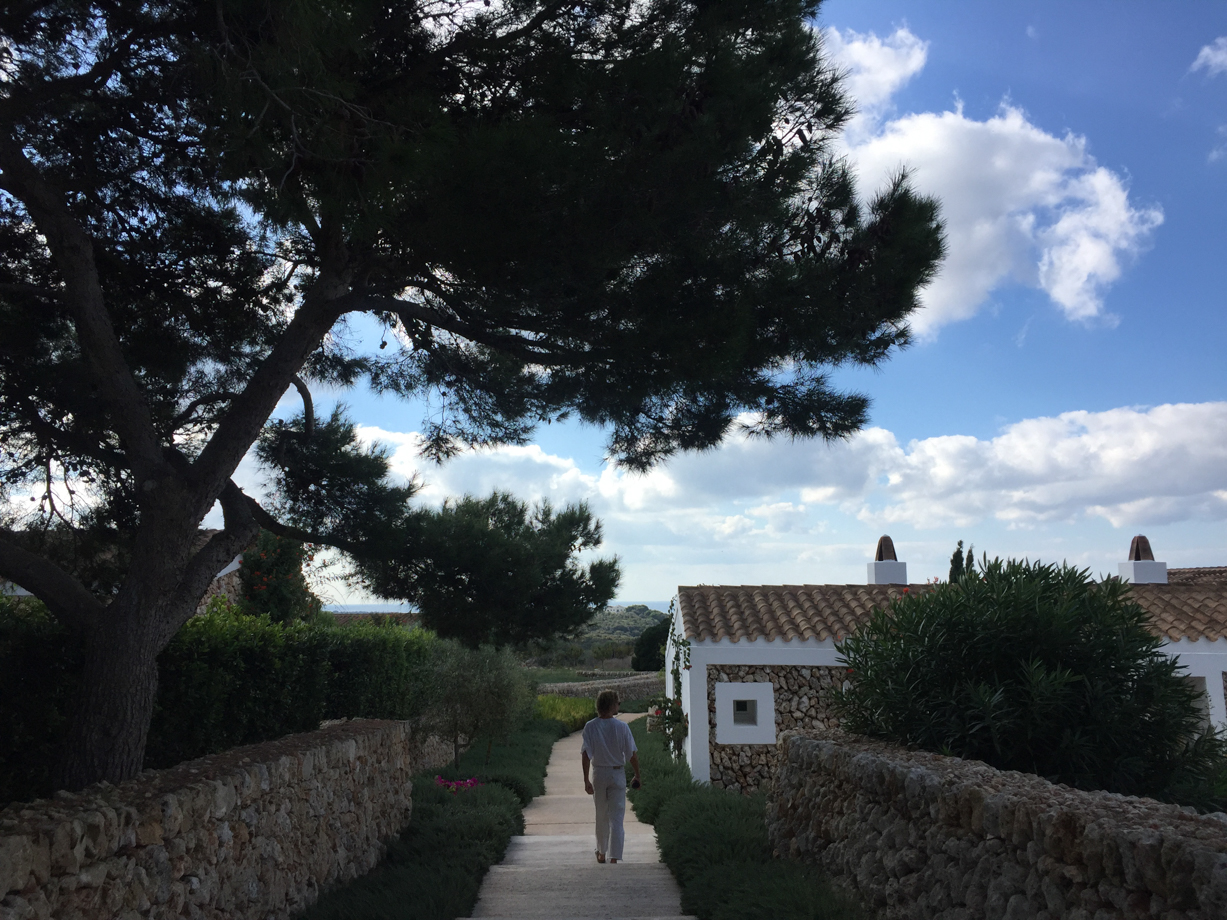 Torralbenc Menorca Strolling through the gardens.