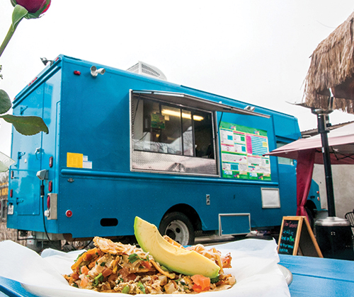 Eat at Veracruz taco truck