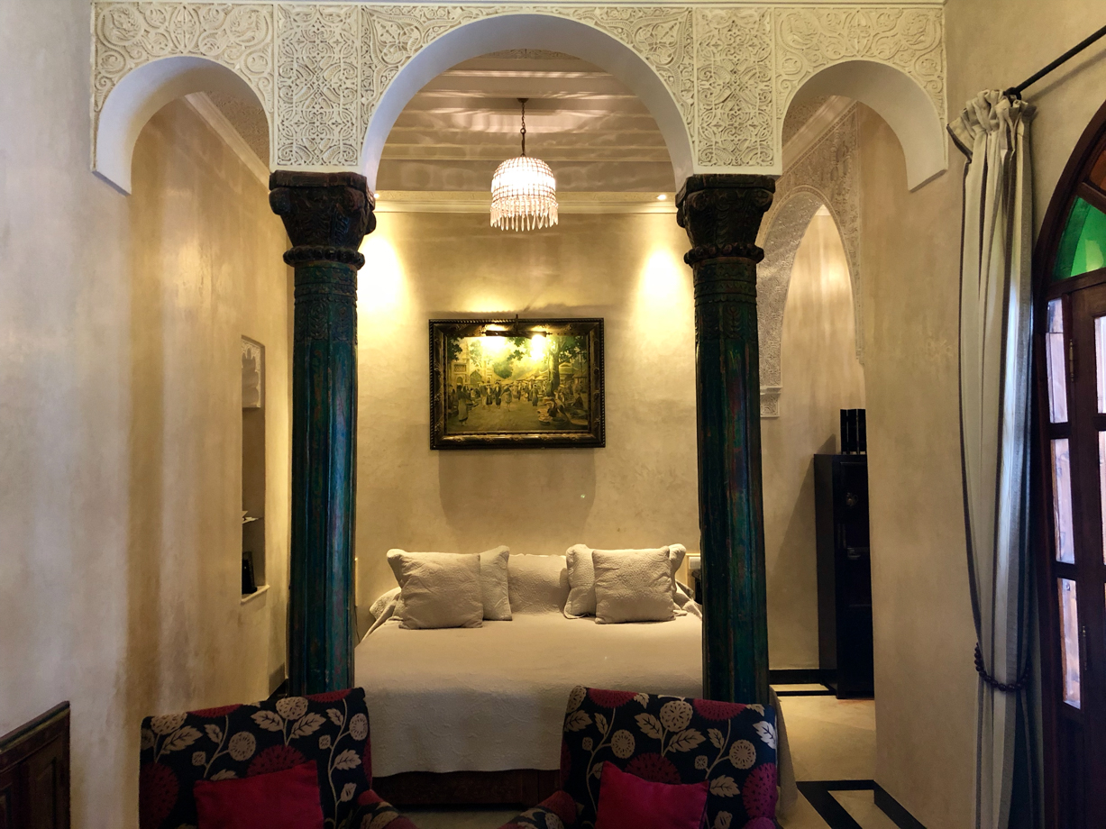 La Sultana Marrakech The opulent, temperate, and appropriately-themed Panthere suite.