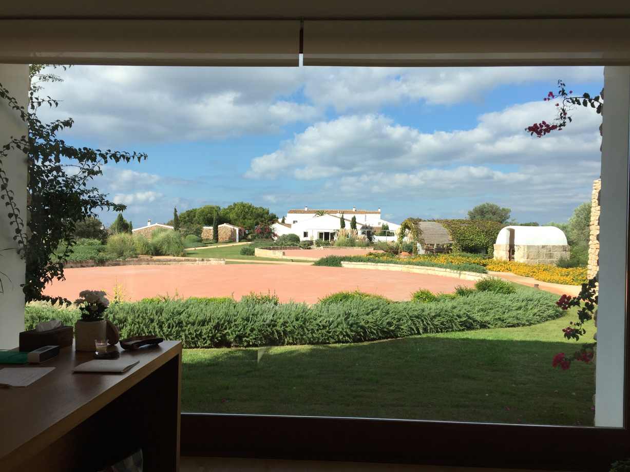 Torralbenc Menorca View from the shop.