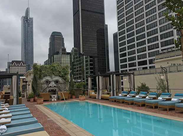 The NoMad Hotel Los Angeles Time for a dip on the rooftop.