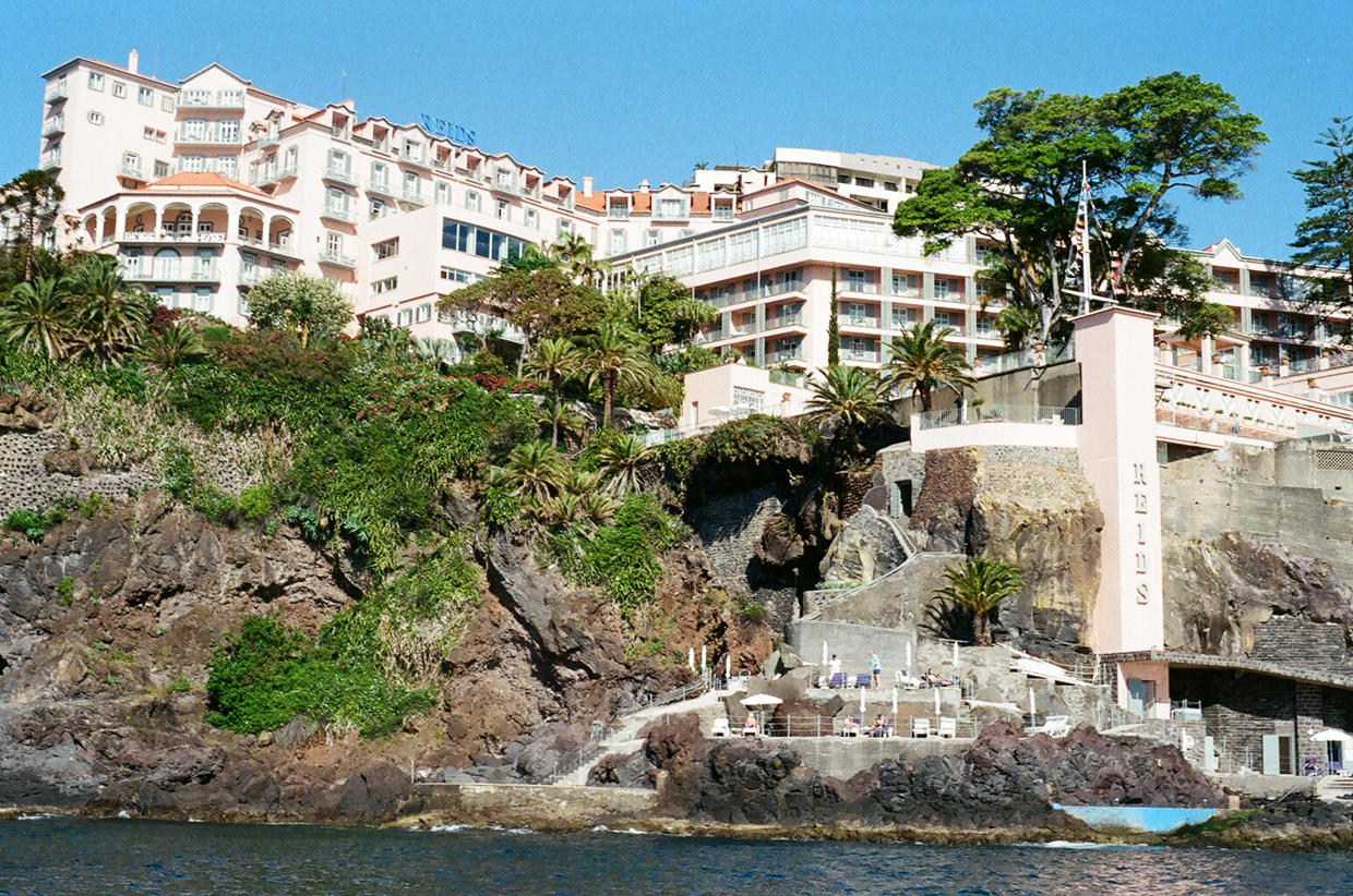 Belmond Reid’s Palace The majestic view of the hotel as I left by boat for an afternoon of dolphin watching. An excursion offered by the hotel’s concierge!
