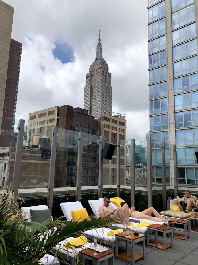 Royalton Park Ave Sun-lounger with a side of Empire-State, please.   