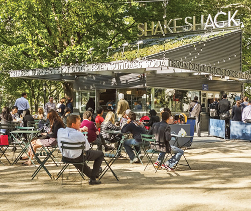 Some of the most gorgeous gardens, people watching + the best Shake Shack in NYC.  