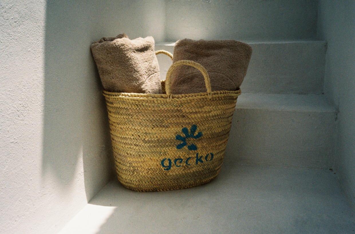 GECKO HOTEL & BEACH CLUB FORMENTERA Some rooms have their own private plunge pool, with straw beach bag included.