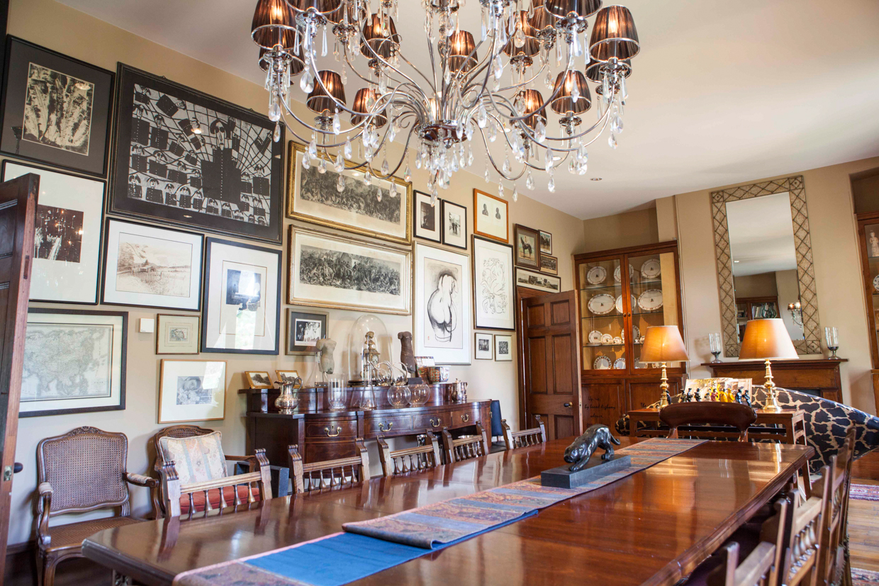 The Islington Hotel The Drawing Room – a grand, old long dining table for guests to enjoy. We spent a few hours here working on our book, while sipping on the previous tea and cakes.