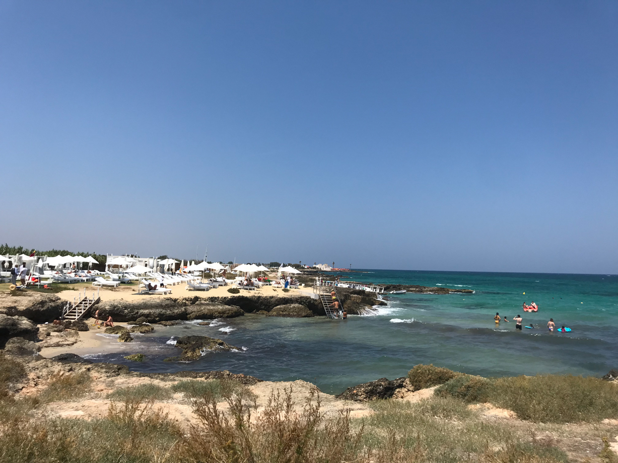 Borgo Egnazia The hotel’s private adult beach, Cala Masciola.