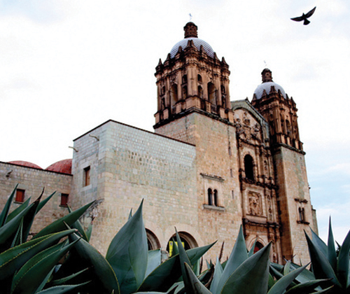 The splendid Santo Domingo church, its adjacent cultural center and cactus garden are right around the corner.