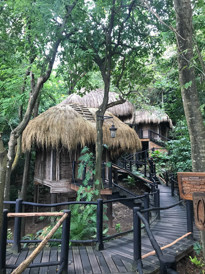 Viceroy Sugar Beach The spa amongst the trees