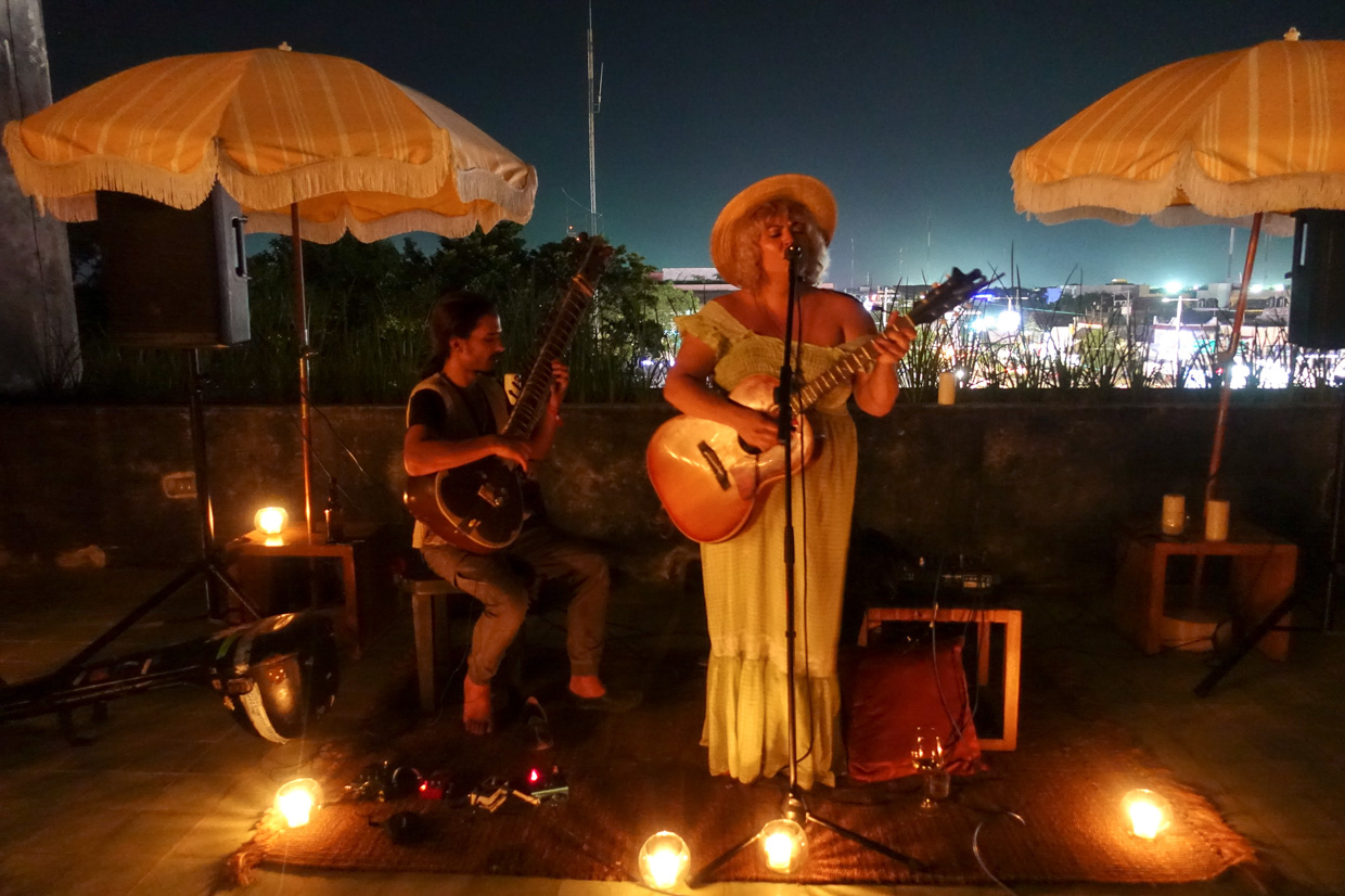 Casa Pueblo Tulum Delightful rooftop music sessions.