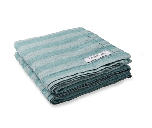 Wide linen towel