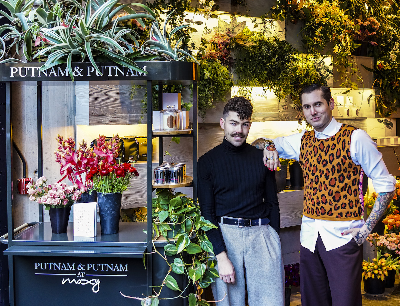 NYC Florists Putnam & Putnam Open Their First Boutique at the Moxy Hotel