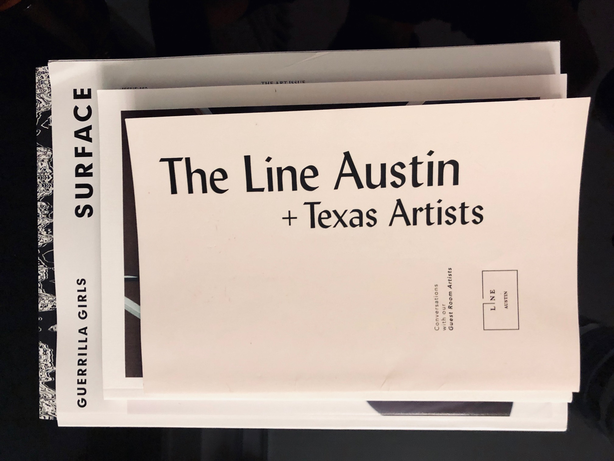 The LINE Austin Reading materials and customized books.