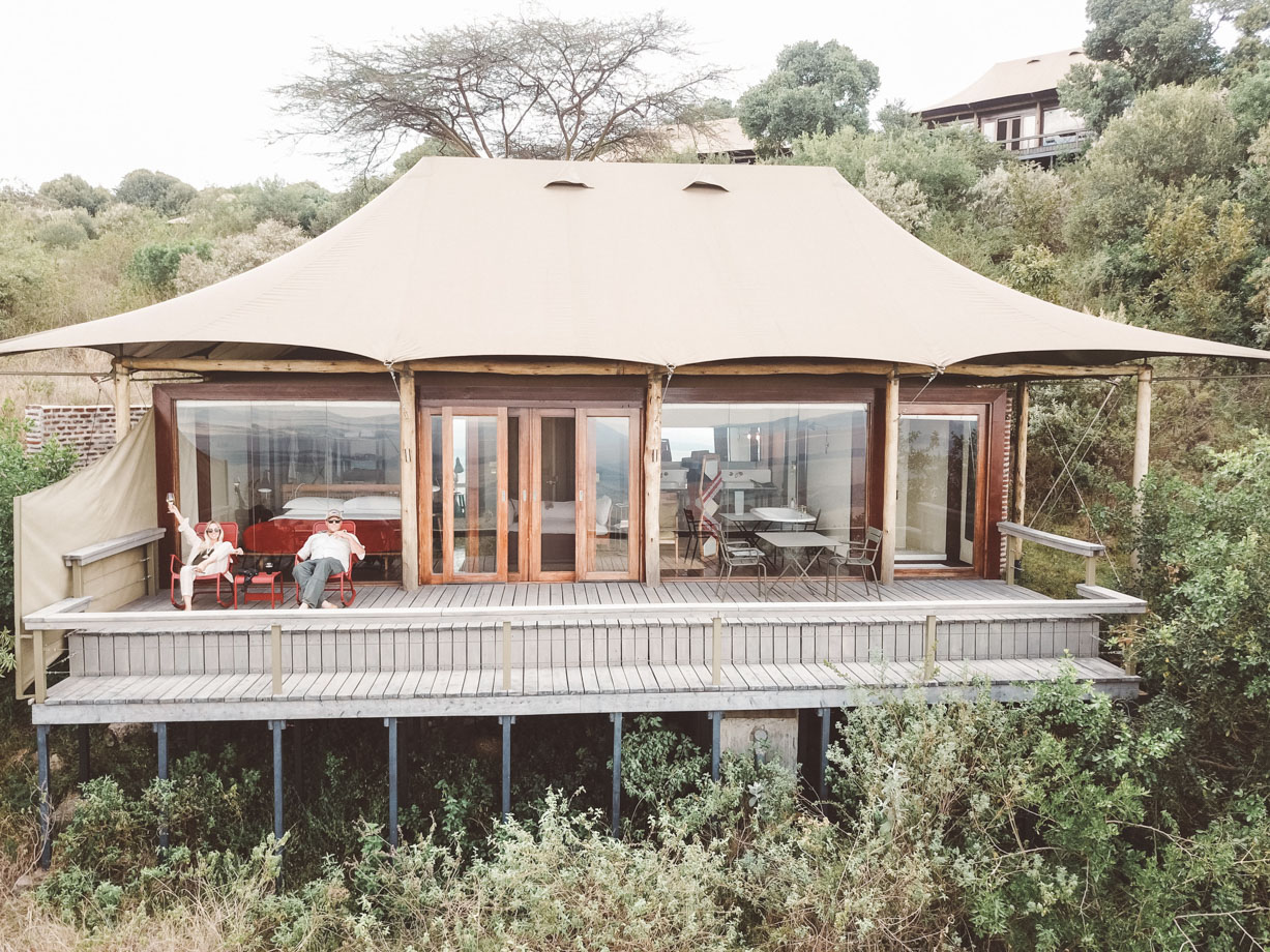 Angama Mara The honeymoon suite (fyi, they’re all the same).