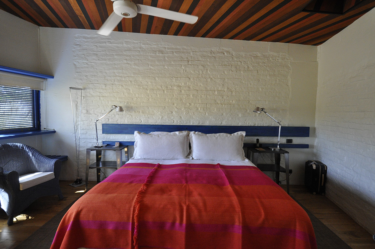 Explora Atacama Rustic room with one of the best hotel beds.