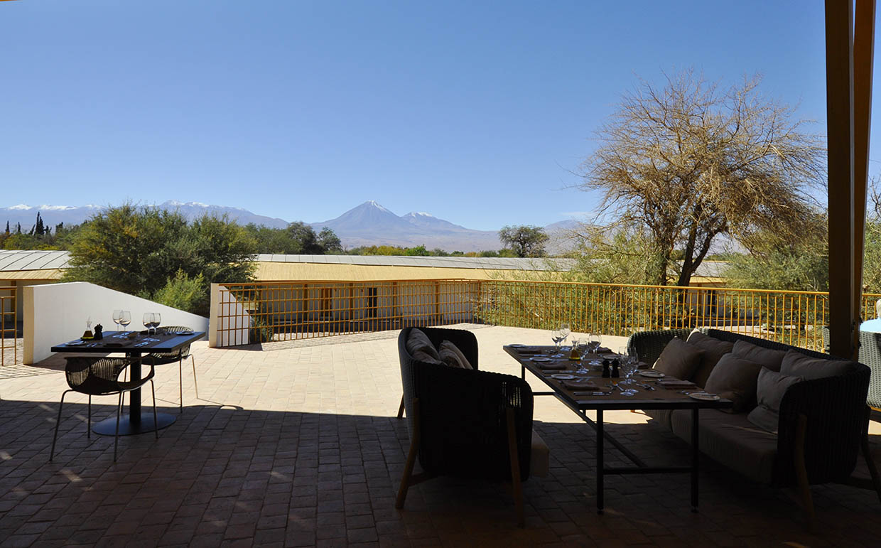 Explora Atacama The best spot to have a lunch with a view.