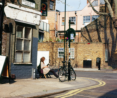 Redchurch Street, Boxpark, Spitalfields market 