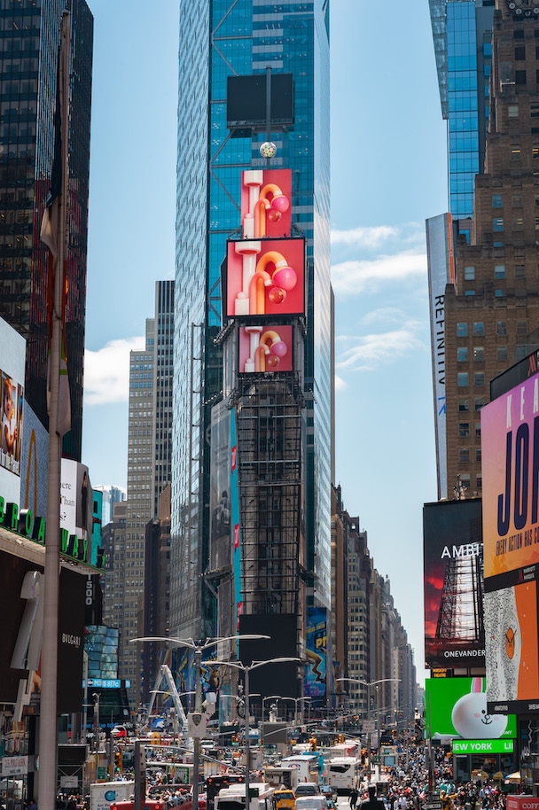 Decode Experiential Put a Digital Art Installation In the Middle of Times Square